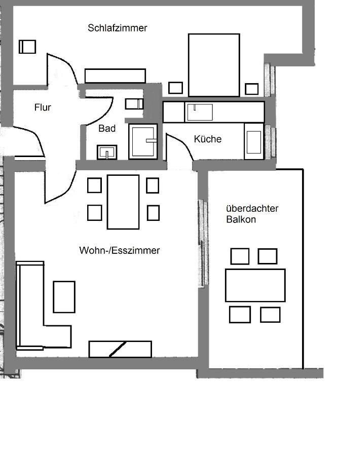 Ferienwohnung Frieda Mit Ueberdachtem Balkon Βίντερμπεργκ Εξωτερικό φωτογραφία